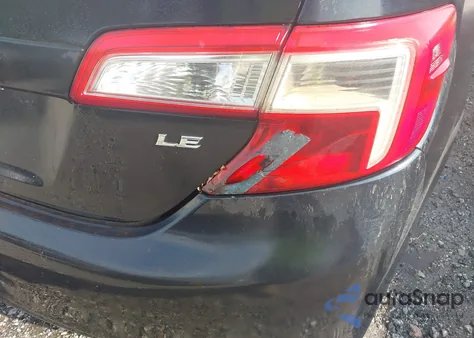 2012 Toyota Camry Le z USA, uszkodzony, nr VIN 4T1BF1FK1CU125720